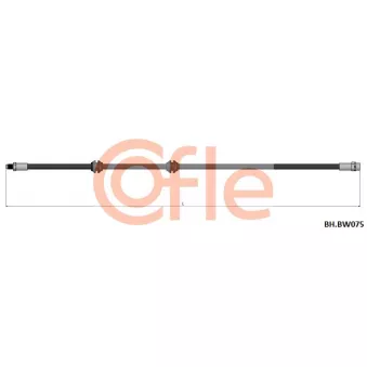 COFLE 92.BH.BW075 - Flexible de frein