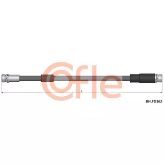 COFLE 92.BH.FD162 - Flexible de frein