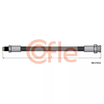 COFLE 92.BH.FI111 - Flexible de frein