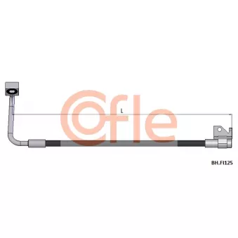 COFLE 92.BH.FI125 - Flexible de frein