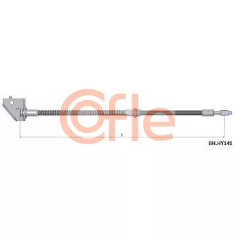COFLE 92.BH.HY141 - Flexible de frein