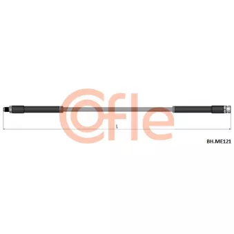 COFLE 92.BH.ME121 - Flexible de frein