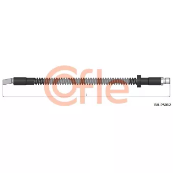 COFLE 92.BH.PS012 - Flexible de frein