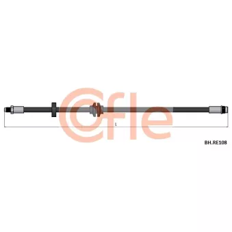 COFLE 92.BH.RE108 - Flexible de frein