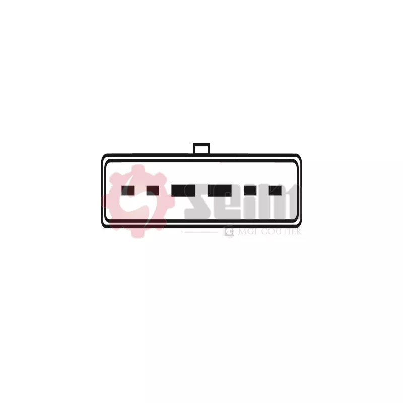 Lève-vitre arrière gauche SEIM 902825 - Visuel 2