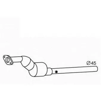 MOTRIO 8660002136 - Catalyseur