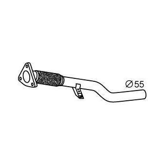 Tuyau d'échappement MOTRIO [8660005759]