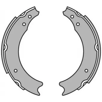 MOTRIO 8671013574 - Jeu de mâchoires de frein