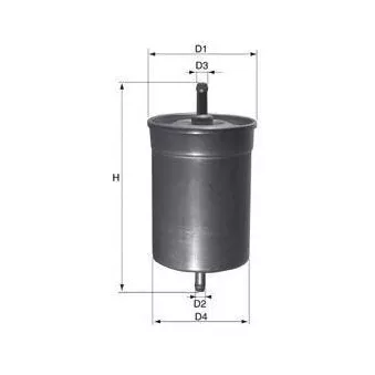 MOTRIO 8671019074 - Filtre à carburant