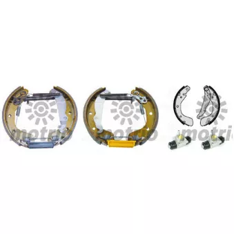 Jeu de mâchoires de frein MOTRIO [8671019393]