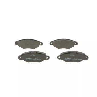 Jeu de 4 plaquettes de frein avant BOSCH 0 986 495 235