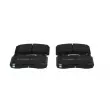 BOSCH 0 986 424 852 - Jeu de 4 plaquettes de frein avant