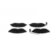 BOSCH 0 986 424 994 - Jeu de 4 plaquettes de frein avant