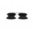 BOSCH 0 986 460 063 - Jeu de 4 plaquettes de frein avant
