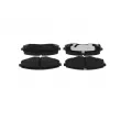 BOSCH 0 986 460 077 - Jeu de 4 plaquettes de frein avant