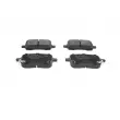 Jeu de 4 plaquettes de frein avant BOSCH [0 986 494 306]