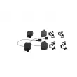 BOSCH 0 986 494 717 - Jeu de 4 plaquettes de frein arrière