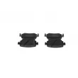 BOSCH 0 986 494 743 - Jeu de 4 plaquettes de frein arrière
