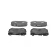 BOSCH 0 986 494 777 - Jeu de 4 plaquettes de frein avant