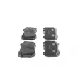 BOSCH 0 986 494 777 - Jeu de 4 plaquettes de frein avant