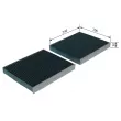 BOSCH 0 986 628 558 - Filtre, air de l'habitacle