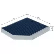 BOSCH 0 986 628 622 - Filtre, air de l'habitacle