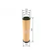BOSCH 1 457 433 334 - Filtre à air