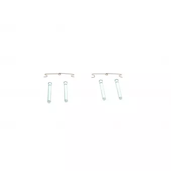 BOSCH 1 987 474 339 - Kit d'accessoires, plaquette de frein à disque