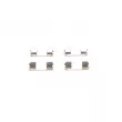 BOSCH 1 987 474 348 - Kit d'accessoires, plaquette de frein à disque
