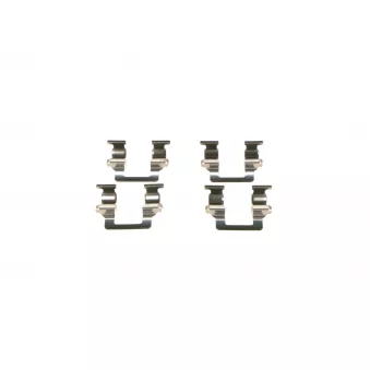 BOSCH 1 987 474 357 - Kit d'accessoires, plaquette de frein à disque