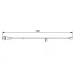 BOSCH 1 987 474 995 - Contact d'avertissement, usure des plaquettes de frein