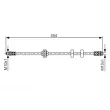 BOSCH 1 987 476 879 - Flexible de frein