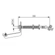 BOSCH 1 987 476 977 - Flexible de frein