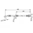 BOSCH 1 987 476 988 - Flexible de frein