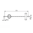 BOSCH 1 987 477 631 - Tirette à câble, frein de stationnement