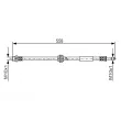 BOSCH 1 987 481 182 - Flexible de frein