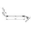 BOSCH 1 987 481 229 - Flexible de frein