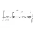 BOSCH 1 987 481 400 - Flexible de frein