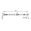 BOSCH 1 987 481 523 - Flexible de frein