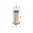 BOSCH F 026 400 281 - Filtre à air