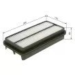 BOSCH F 026 400 315 - Filtre à air