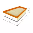 BOSCH F 026 400 470 - Filtre à air