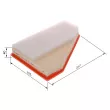 BOSCH F 026 400 656 - Filtre à air