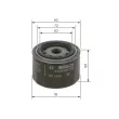 BOSCH F 026 407 282 - Filtre hydraulique, boîte automatique