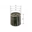 BOSCH F 026 407 300 - Filtre à huile