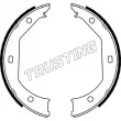 TRUSTING 019.027 - Jeu de mâchoires de frein, frein de stationnement