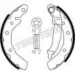 Jeu de mâchoires de frein TRUSTING [027.002]