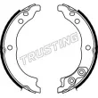 TRUSTING 034.113 - Jeu de mâchoires de frein, frein de stationnement