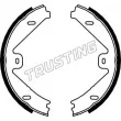 TRUSTING 052.137 - Jeu de mâchoires de frein, frein de stationnement