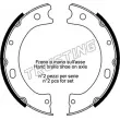 TRUSTING 067.191 - Jeu de mâchoires de frein, frein de stationnement